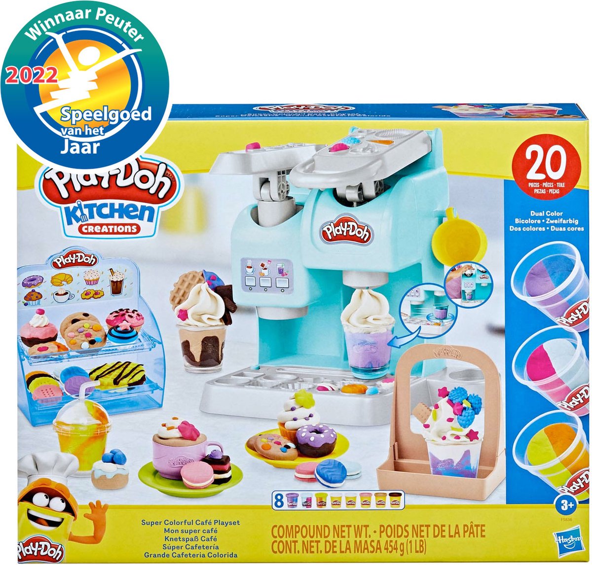 Play-Doh Super Kleurrijk Café - Klei Speelset
