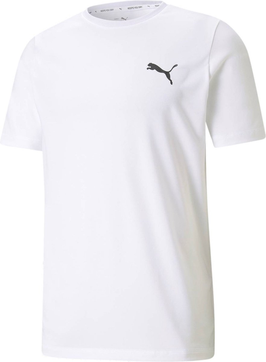 Puma T-shirt ACTIVE Small Logo Tee Set van 1 Wit