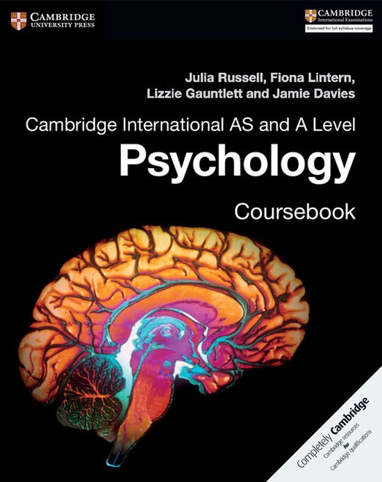 Cambridge International AS and A Level Psychology Coursebook - cover
