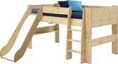 Molly Kids bed 90x200 cm helder gelakt.