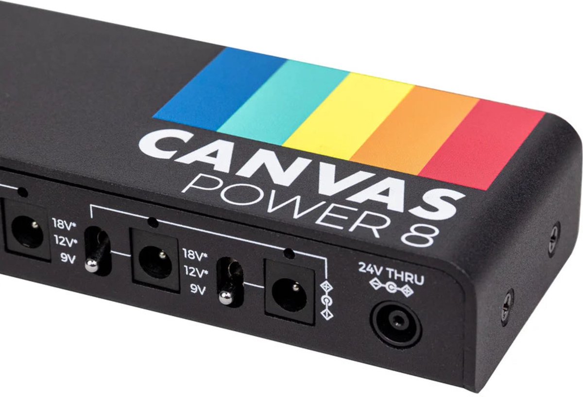 Walrus Audio Canvas Power 8 EU - Multivoeding voor pedalboard