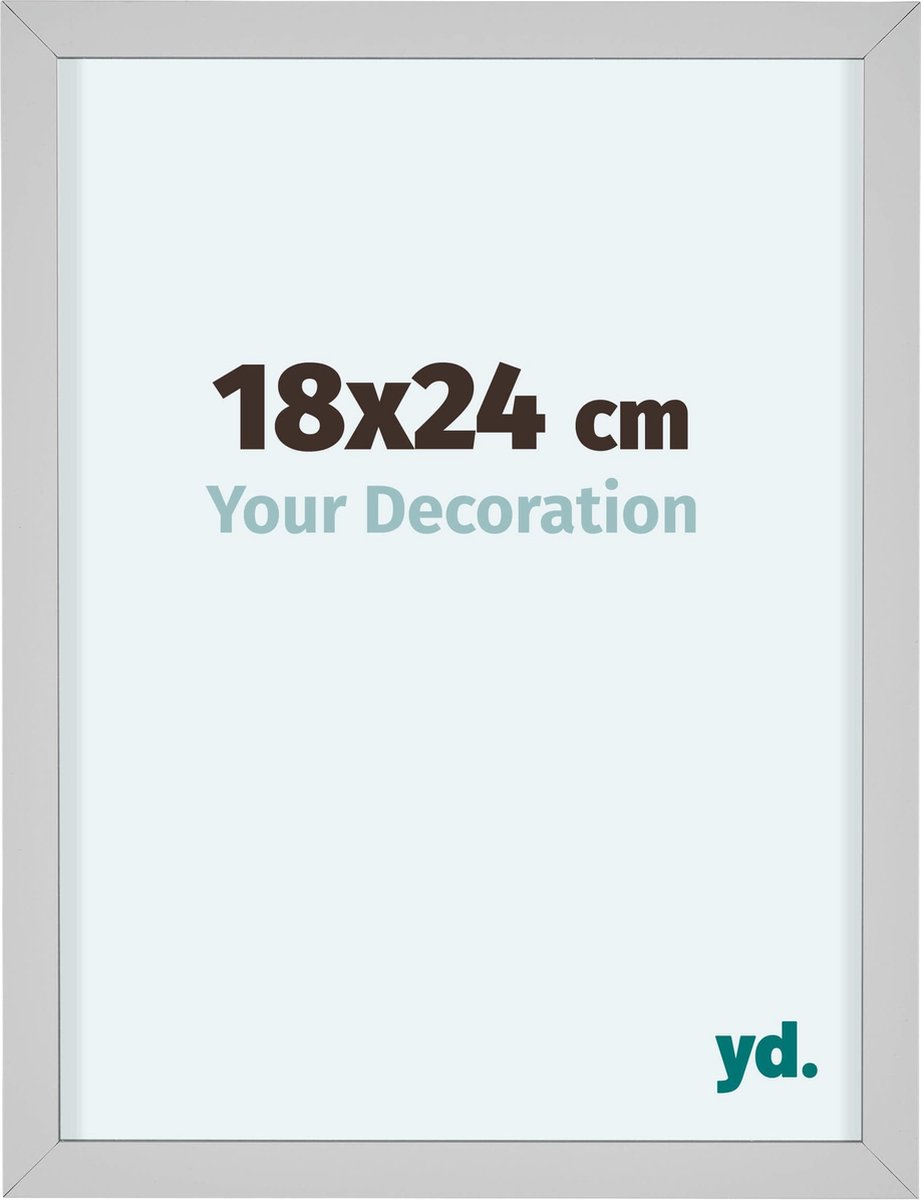yd. Your Decoration - Fotolijst 18x24 cm - Aluminium - Wit - Virginia