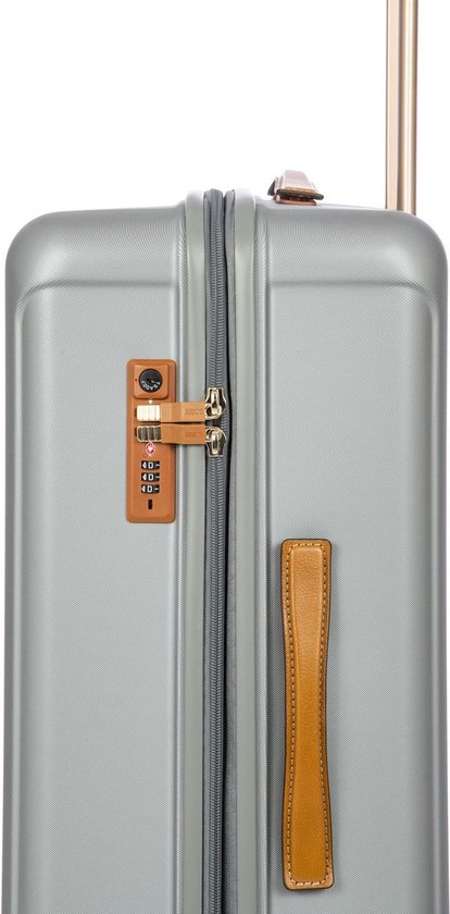 BRIC'S Valise Capri Trolley 69 cm / 83 - 90 L Expandable Silver Argenté