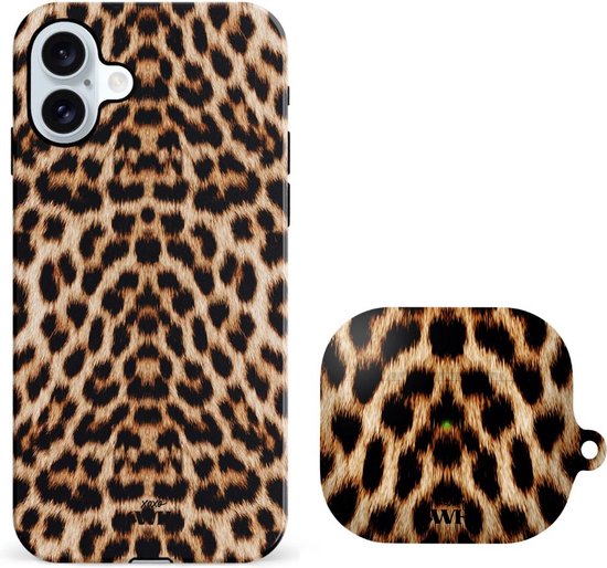 iPhone 16 telefoonhoesje met AirPod...