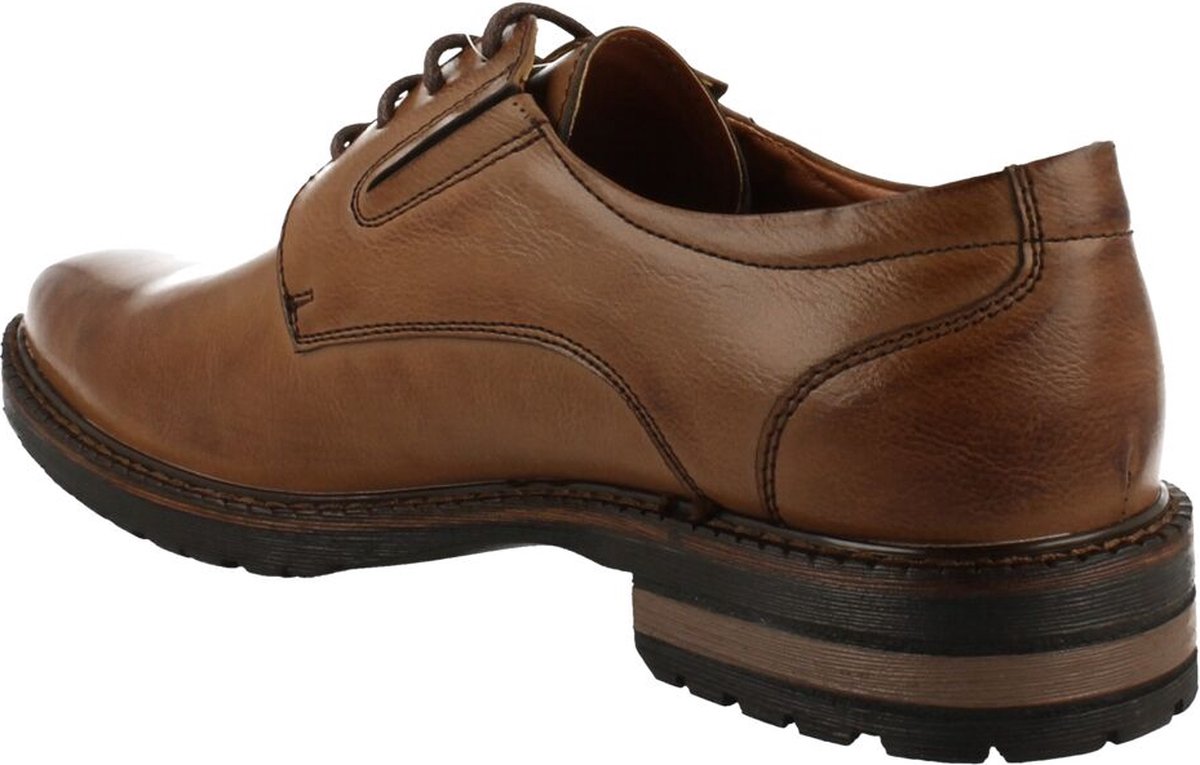 Bottesini Heren Veterschoen | Cognac | Maat: 42
