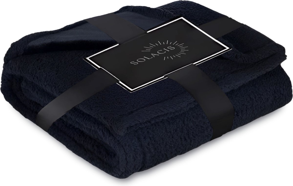 Solacis Love Blanket - Waterdicht deken - Voor op bed - Date night - Seks - Intiem - Zwart - 100x145cm - Must have voor in de slaapkamer!