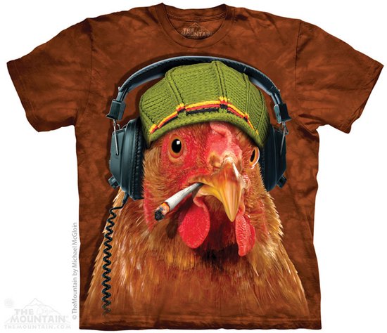 The Mountain T-shirt Fried Chicken T-shirt unisexe Taille 3XL