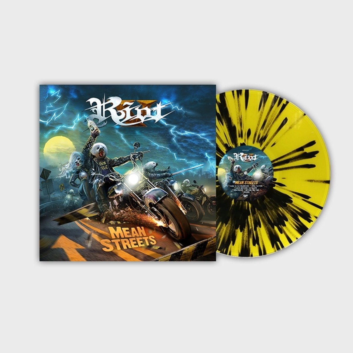 Riot V - Mean Streets (LP) (Coloured Vinyl)