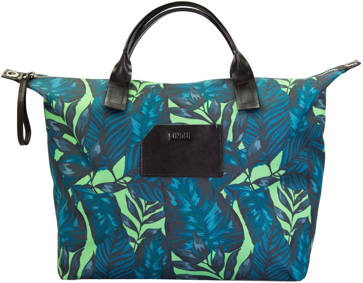 CINQUE Handtas Schoudertas Pala Shopper Blue Petrol