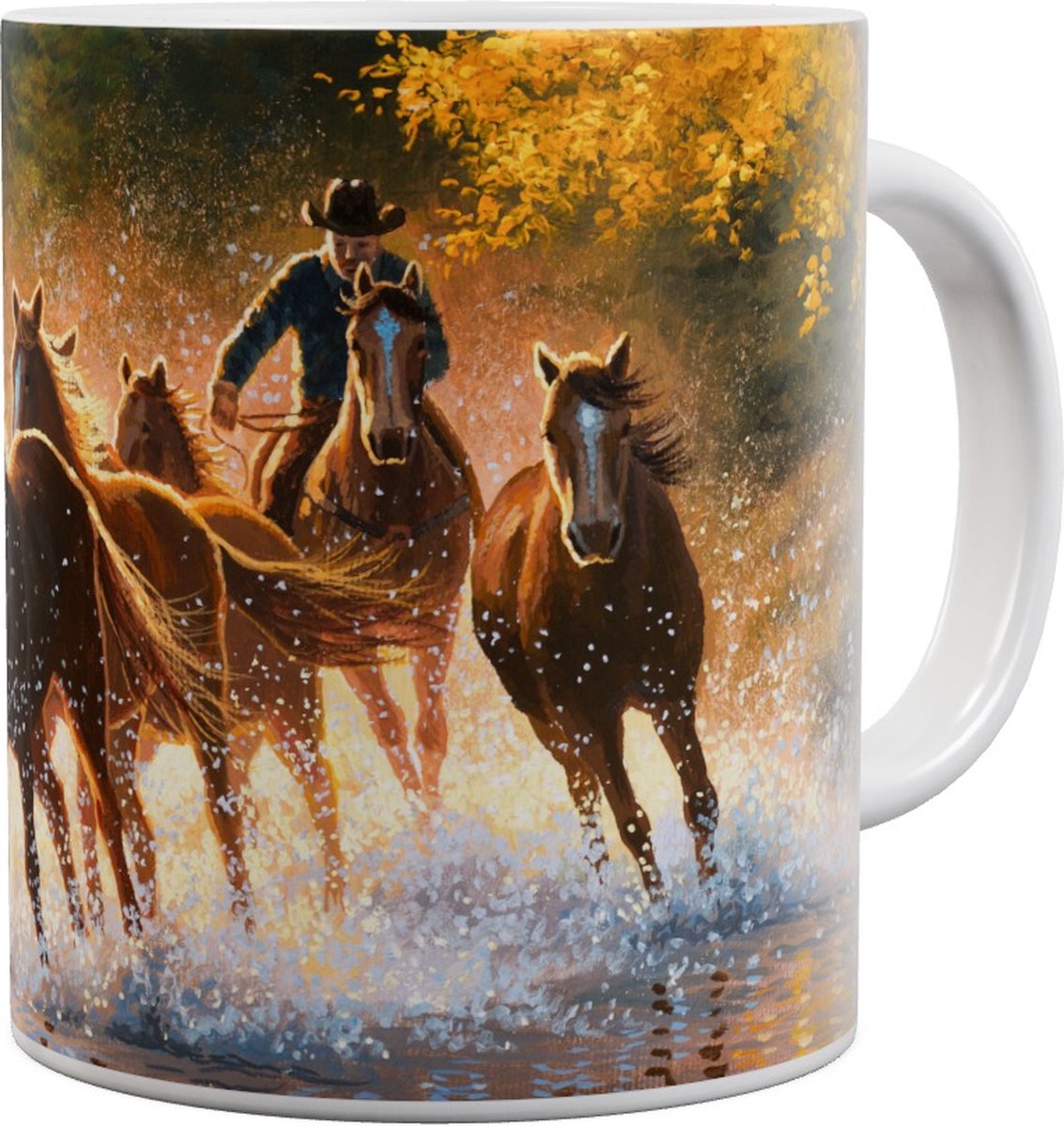 Paarden Making Waves - Mok 440ml 440
