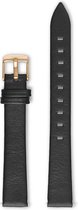 Violet Hamden Strap 12mm Midnight Black/Gold  -