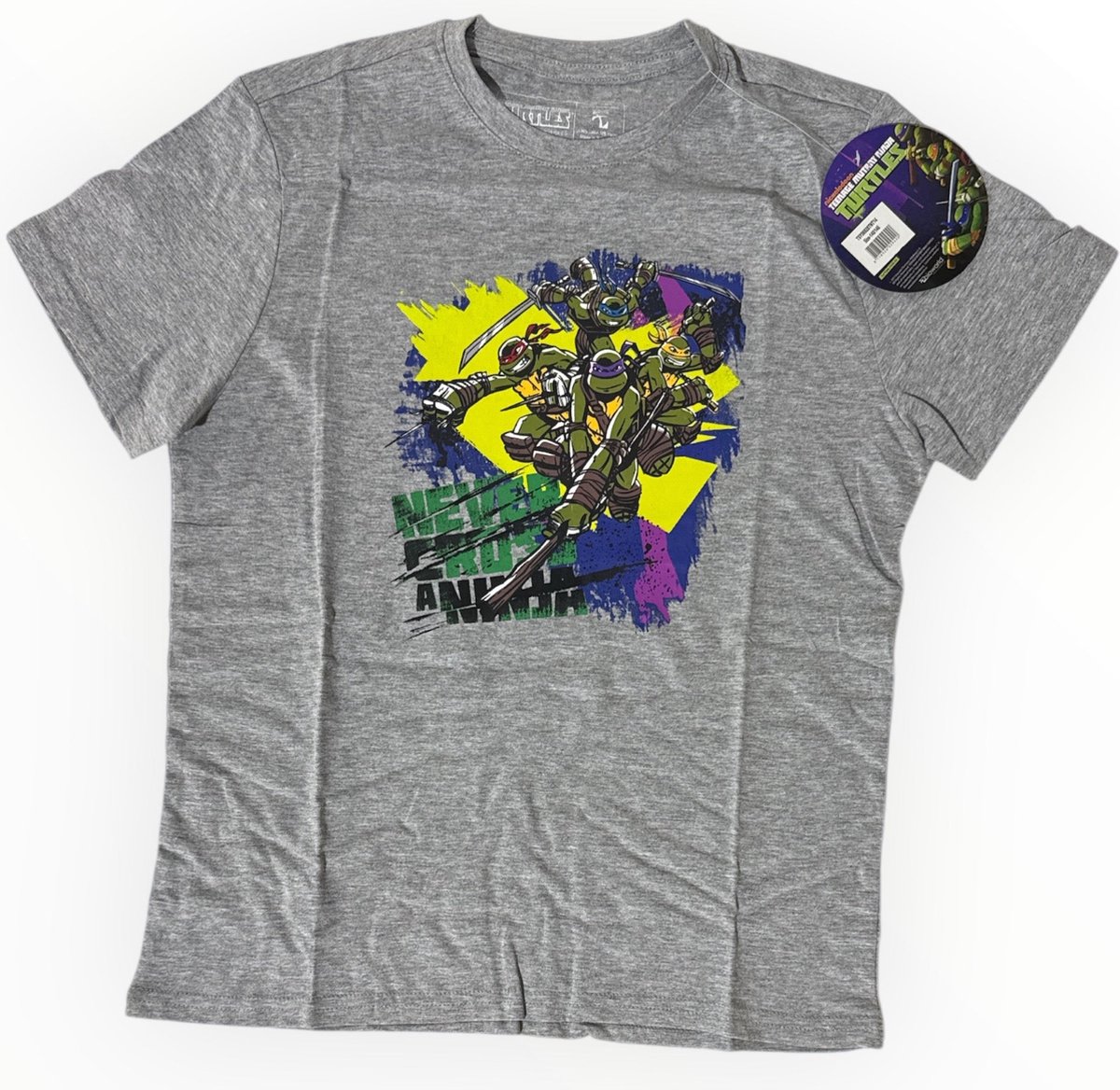 Turtles-Grey. Never Cross A-152/158