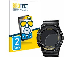 BROTECT - Screenprotector voor Casio G-Shock GA-110GB-1A - Folie Beschermfolie matte 2 Stuks