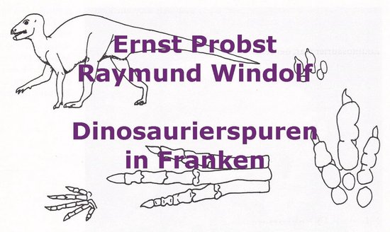 Dinosaurierspuren in Franken - cover