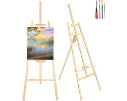fotostandaard - geschikt voor kunstschilderen en buitenreclame, Schildersezels / Easels for every size 175 cm