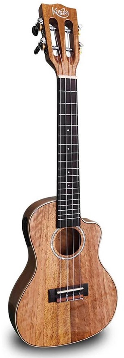 Korala UKCT-730-CE Arched Back Thin Concert ukulele Semi Akoestisch