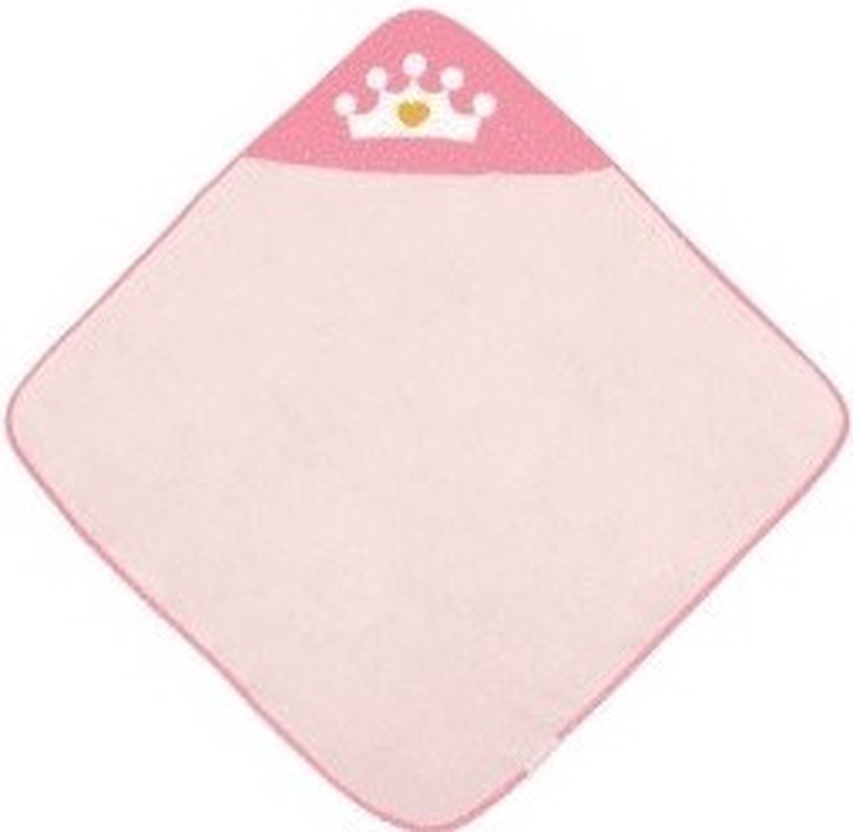 Goedkoopste Canpol Babies baby handdoek 85x85cm, 100 katoen, QUEEN Roze