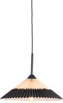 Lampenkap E27 Geplooide Grote Lamp, Anti-Dazzling Tafellamp, Stof, Bourgondische Kleur, voor Slaapkamer Huishoudelijk Kantoor