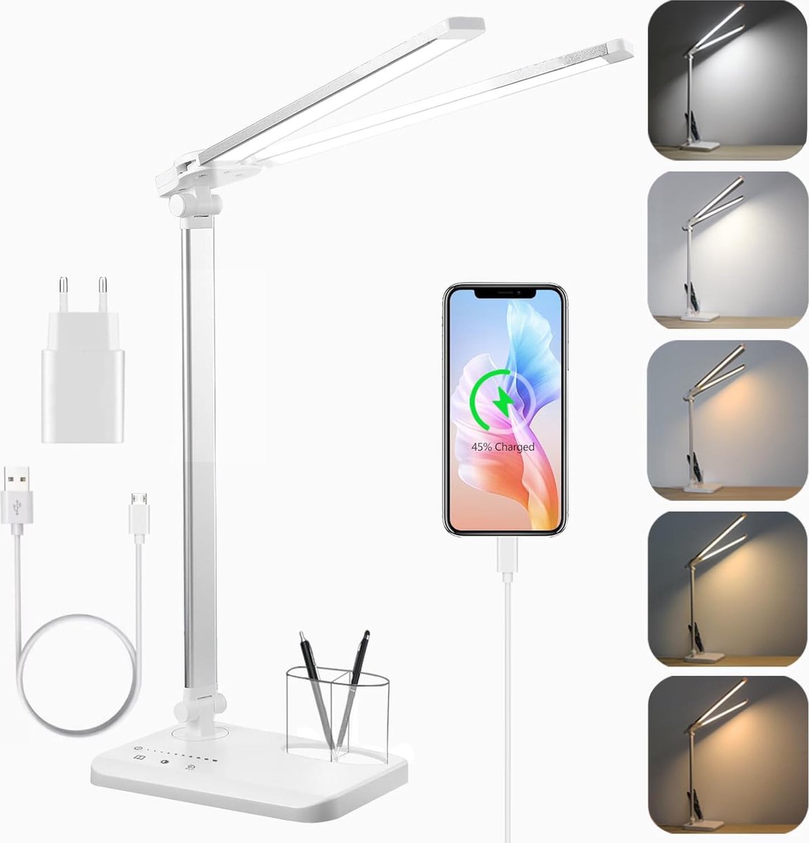 Solacis Daglichtlamp hobby - Hobby lamp - Daglichtlamp staand - Bureaulamp - Dimbaar - Must have voor thuis!