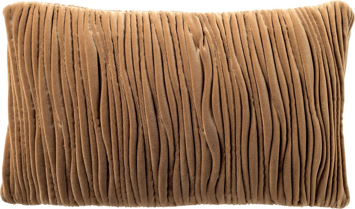 Hoii DAVIDE | sierkussen 30x50 cm | Natural | bruin | Hoii | met duurzame kussenvulling Beige