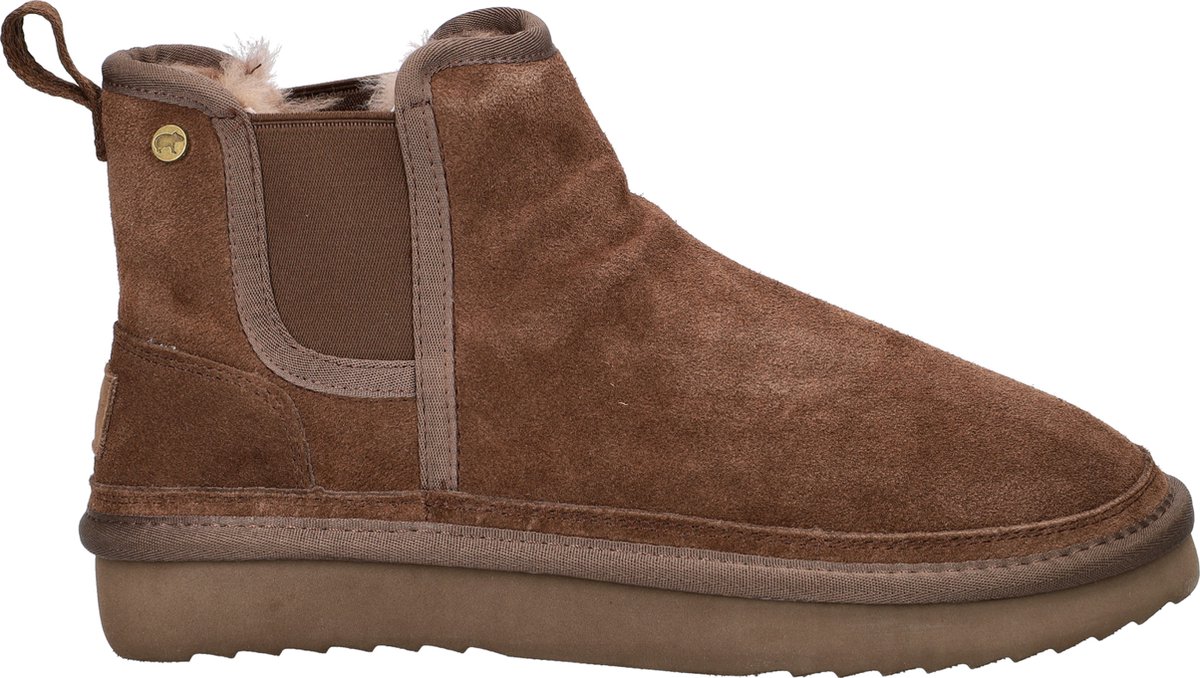 Warmbat Australia Sturt heren chelseaboot - Bruin - Maat 46