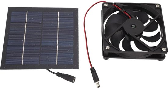TGKYK Solar Ventilator 12v 10W, 2 Stück Solarlüfter, IP65 Wasserdicht Ventilator Solarbetrieben, Solarventilator, Solar Lüfter für Gewächshaus Schuppen Haustierhaus Hühnerstall Schuppen Belüftung