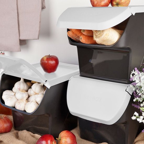 Aardappel Ui Opslag Bin Eco -vriendelijke Koolstofstalen Keuken Ankroyutkhotes 11