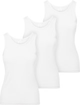 Ladeheid 3 pack Dameshemd Singlet-Onderhemd – Wit – XXL - LA-LA40-262-US