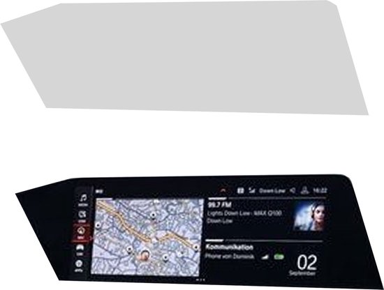 Protection d'écran - Protecteur d'écran pour BMW X5 G05 (2018 - 2022) - Mat Anti-empreintes digitales - Auto-cicatrisant - Découpe de précision - Fabriqué aux Nederland