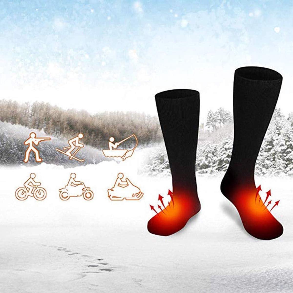 Mrs. Jones Elektrisch Verwarmde Sokken Batterij-Aangedreven Voeten Warmer Verwarming Winter Warme Sokken Unisex Verwarming Thermische Kousen Geschikt Voor Wandelen Klimmen Andere . — cadeau in Sport & Outdoor - foto 4