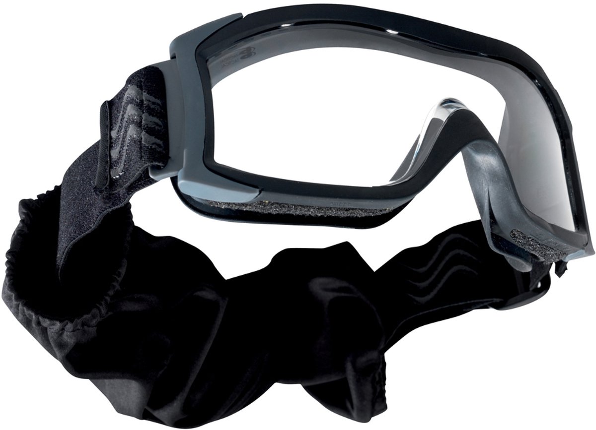 Bollé X1000 Tactical Bril Clear Platinum (X1NSTDi) 4 Zwart