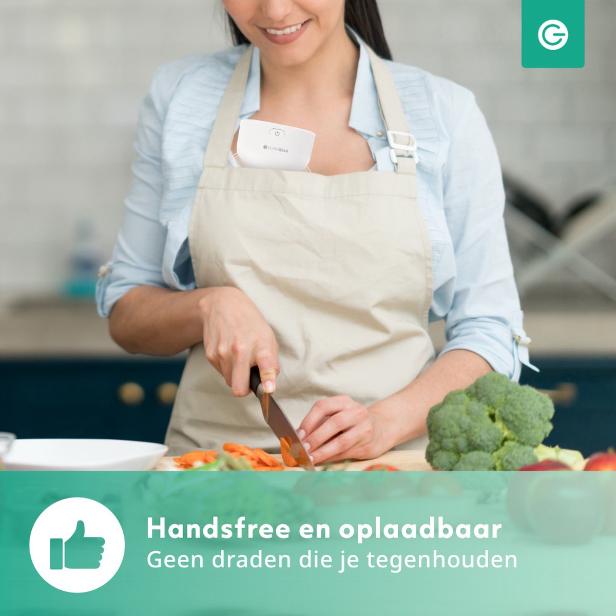 Handsfree Borstkolf 2x Combideal - Elektrisch - Draadloze - 9 Standen - 2 Modes - 3 Maten - Kolfapparaten - BPA-Vrij - Borstvoeding - Baby Spullen - Breast Pump Electric - Met Accessoires Opvangbeker 180ml, BH Gesp - Moedermelk - Wit - Silvergear thumbnail 2