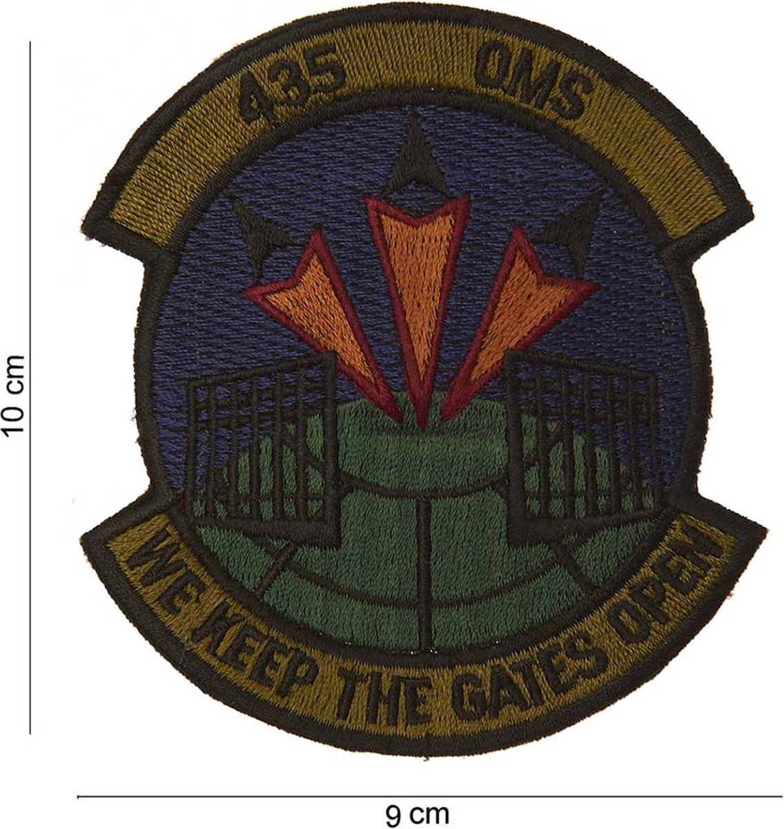 Embleem stof 435 OMS