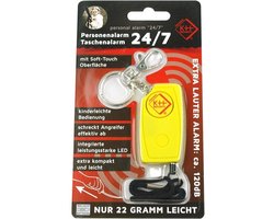 KH Security Persoonlijk Alarm met LED Geel