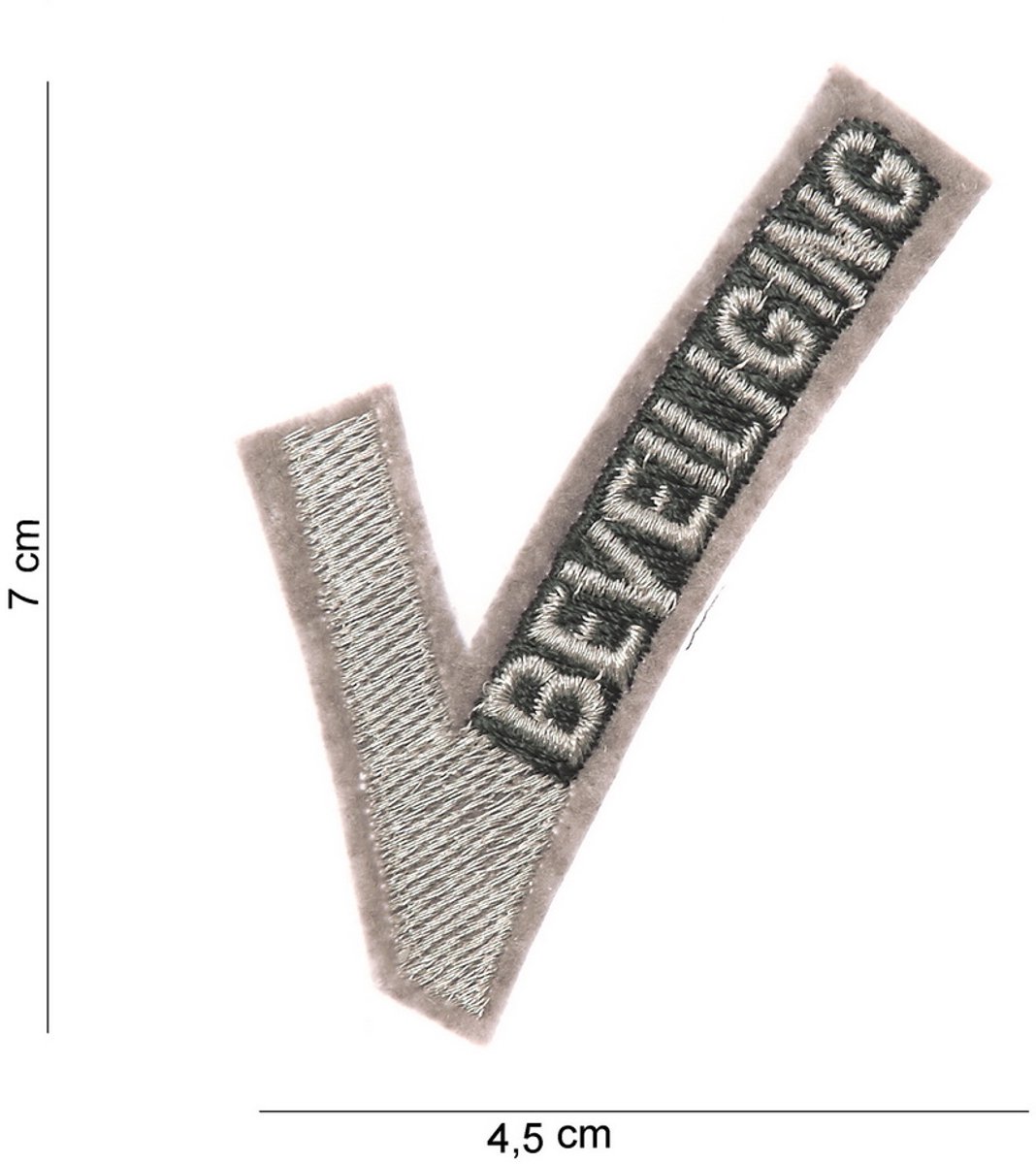 Embleem Beveiliging stof