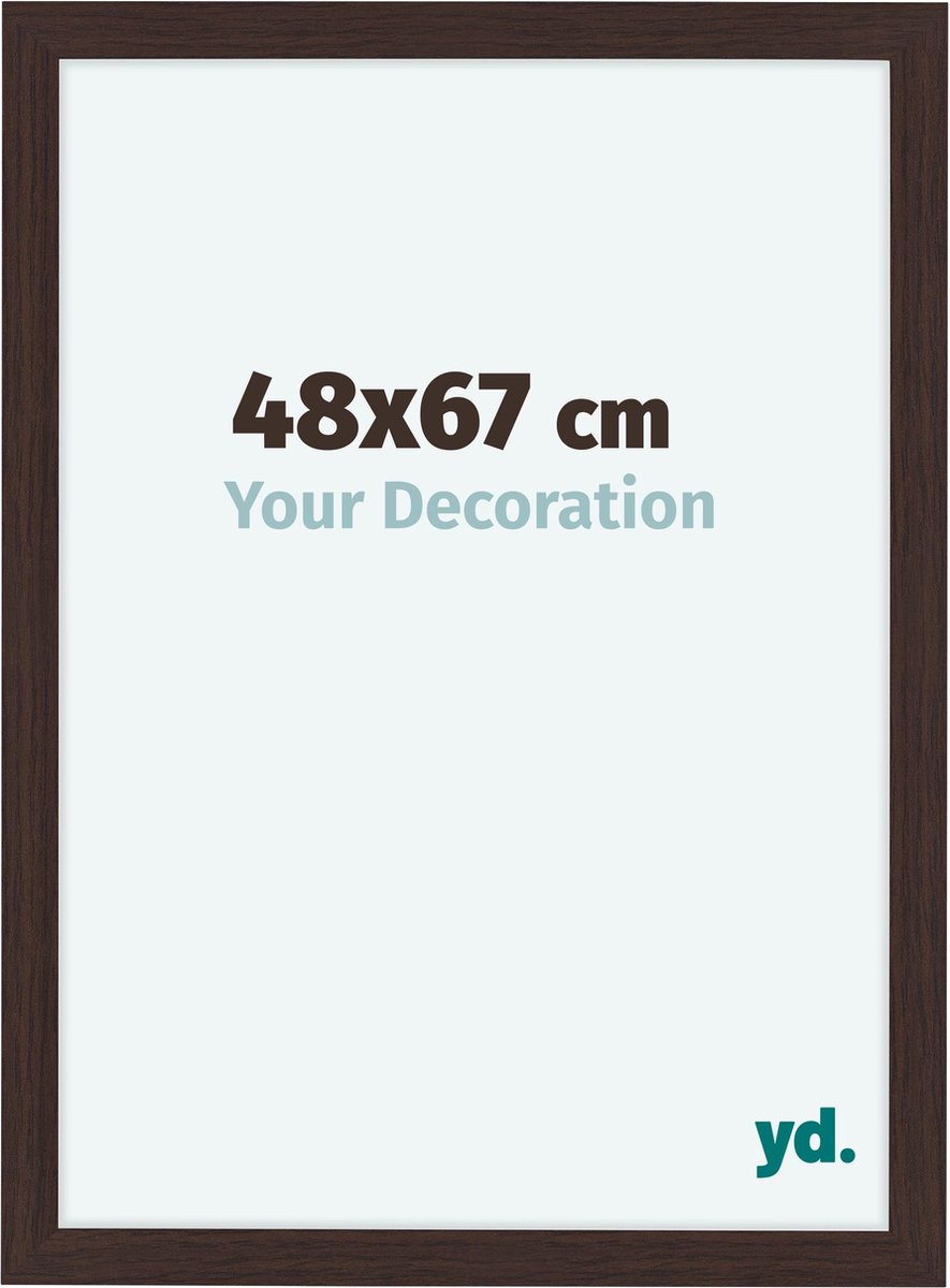 yd. Your Decoration - Fotolijst 48x67 cm - MDF - Eiken Donker - Como