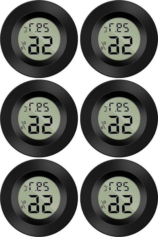 IKONN Binnen thermometer | hygrometer | groot cijfer - Iris Huys