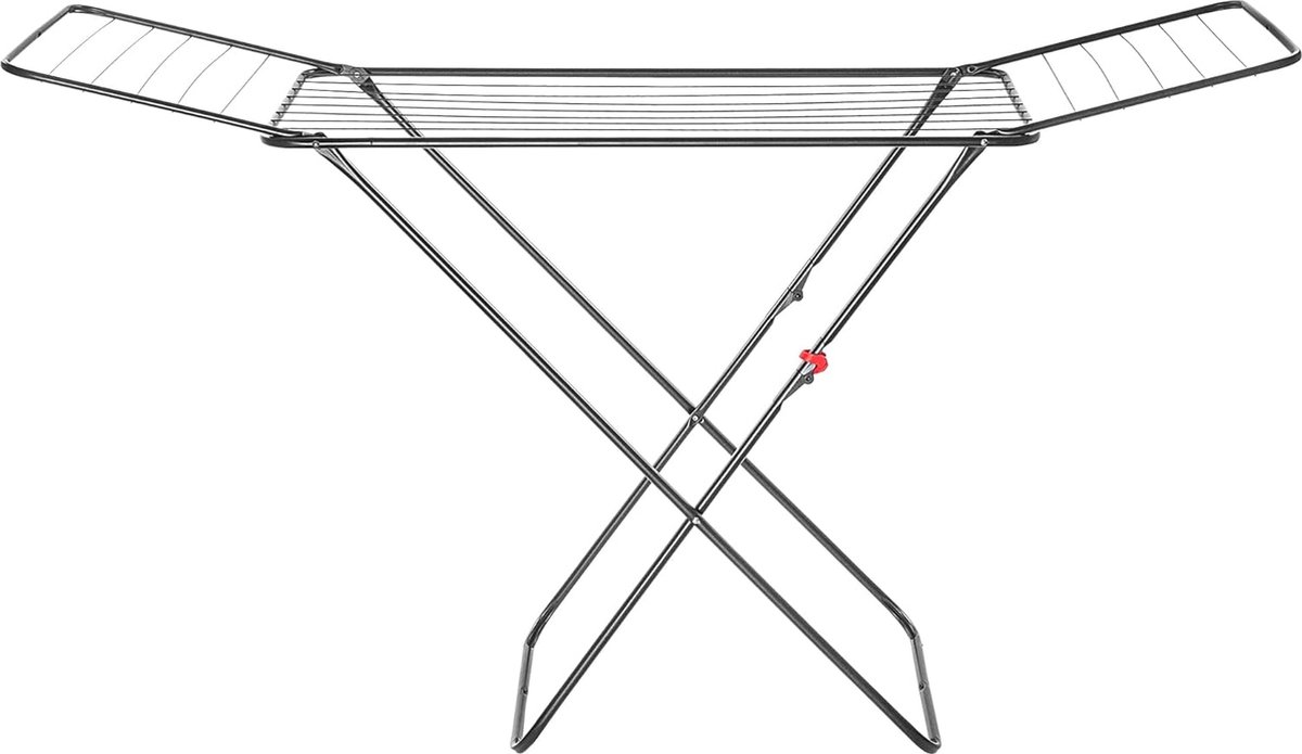 Goedkoopste Droogrek met Vleugels 180x55 cm - Inklapbaar en Antislip Voeten