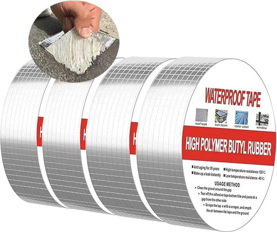 Poli butil bant zemin kaplaması için yapışkanlı bant hava güverte koruma plastik