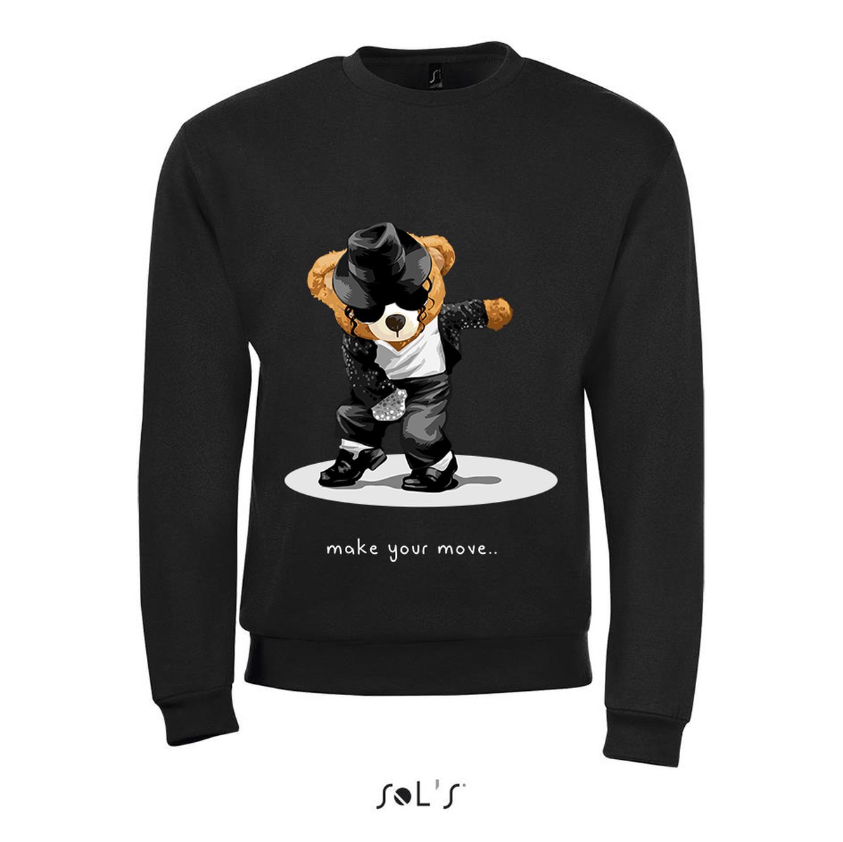 Sweatshirt 2-166 Dancing Bear - xL