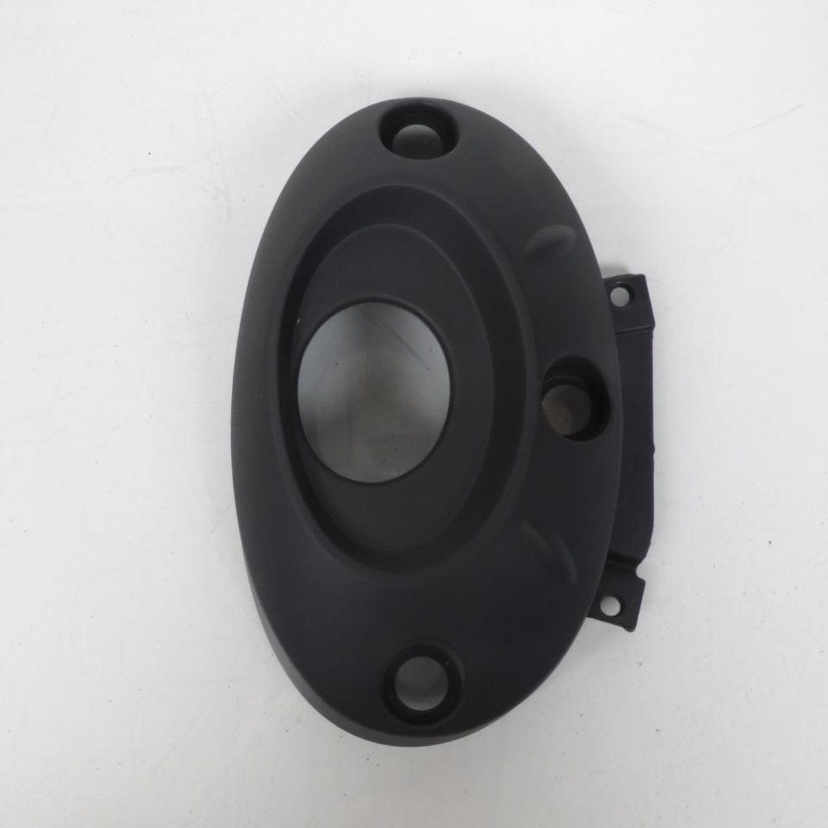 Uitlaatbescherming One voor Honda 300 NSS Forza scooter, modeljaar 2013 t/m 2016, 18381-KTW-900 / matzwart, nieuw