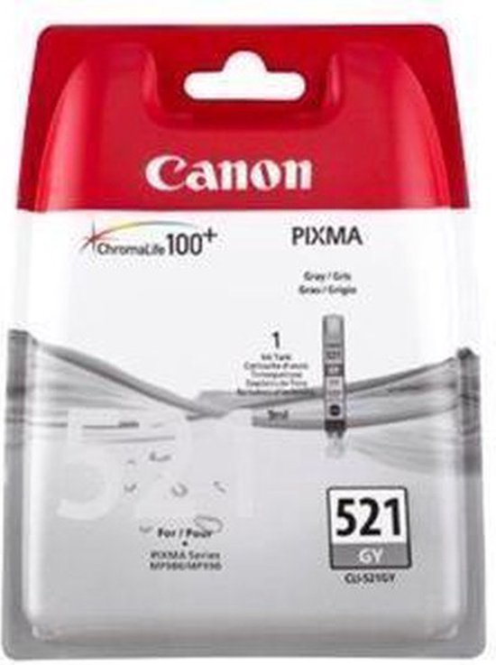 Canon Cartouche d'encre grise CLI-521GY