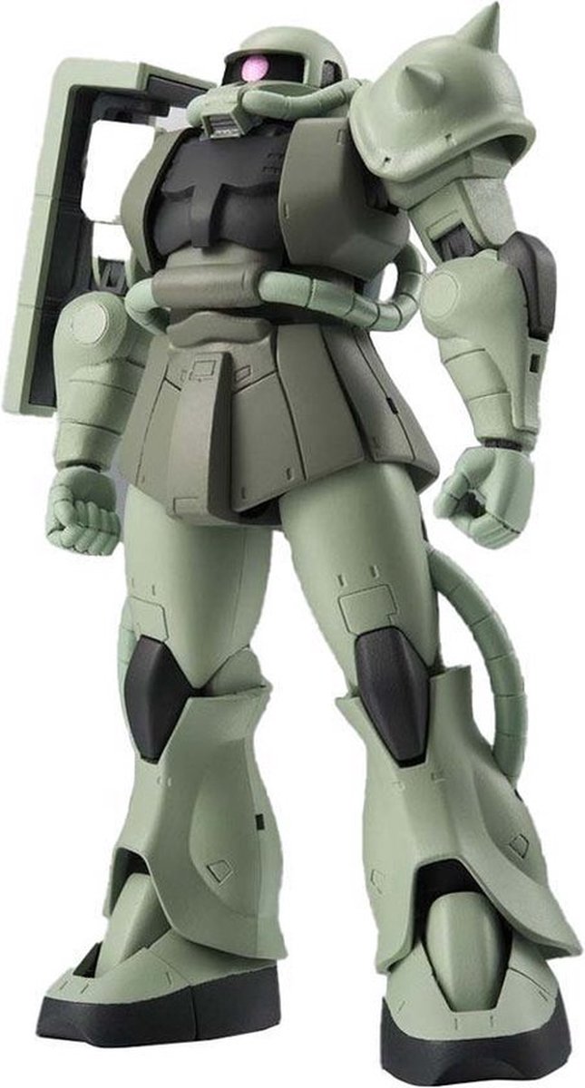 Bandai Mobile Suit Gundam Robot Spirits Actionfiguur Side Ms Ms06 Zaku Ii Versie A.n.i.m.e. Xx Cm Figuur Grijs