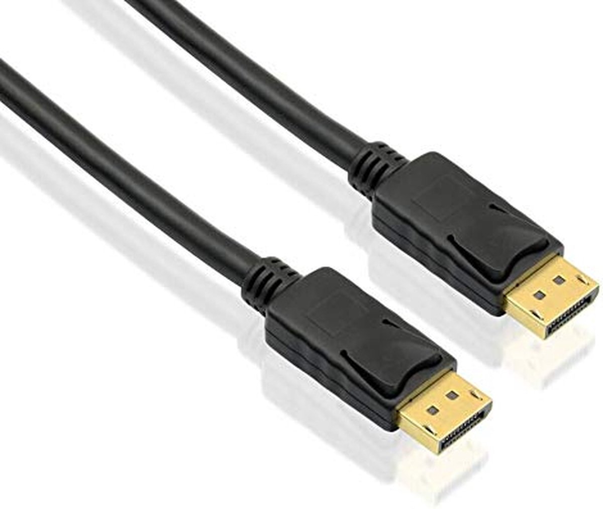 Anschlusskabel, DisplayPort Stecker/Stecker, 4K 1,0m, schwarz