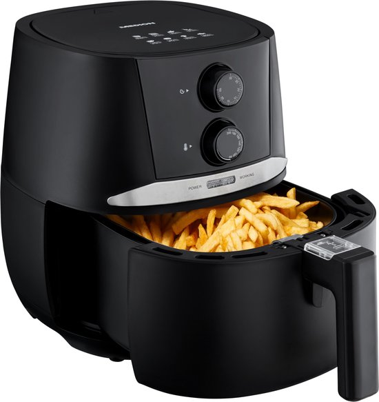 Midea Heteluchtfriteuse, 2 L, 1150 W, Airfryer, Frituren Zonder Olie Automatische Uitschakelfunctie Olievrij Gemakkelijk Te Reinigen Bpa Vrij 749248927