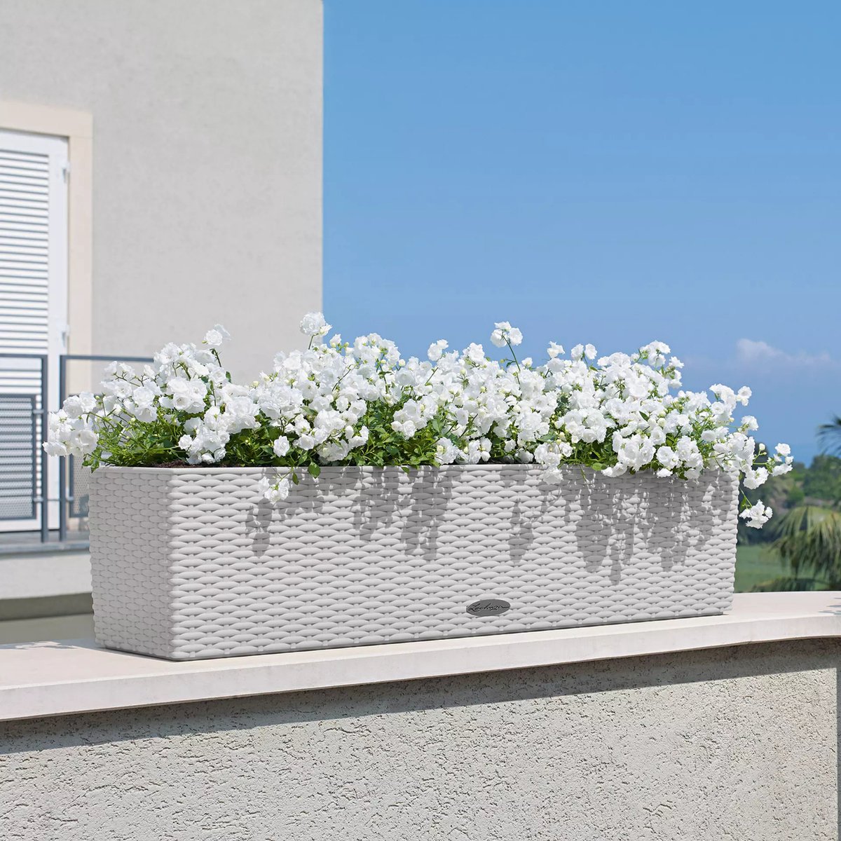 Lechuza Balconera Cottage 80 - Planter - with removable inner pot
