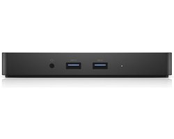DELL WD15 180W Bedraad USB 3.2 Gen 1 (3.1 Gen 1) Type-C Zwart