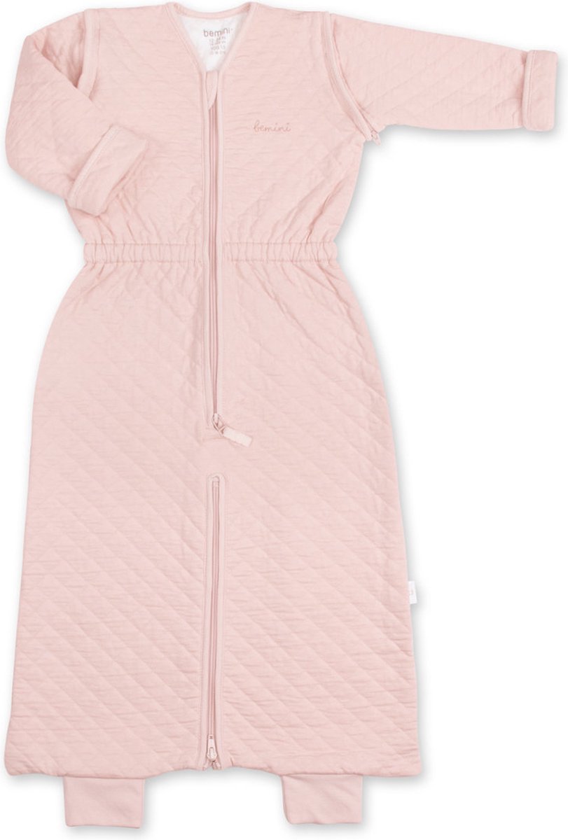 BEMINI Babyslaapzak - MAGIC BAG 12-24m - TOG 1.5 - Gewatteerd comfort - Blush