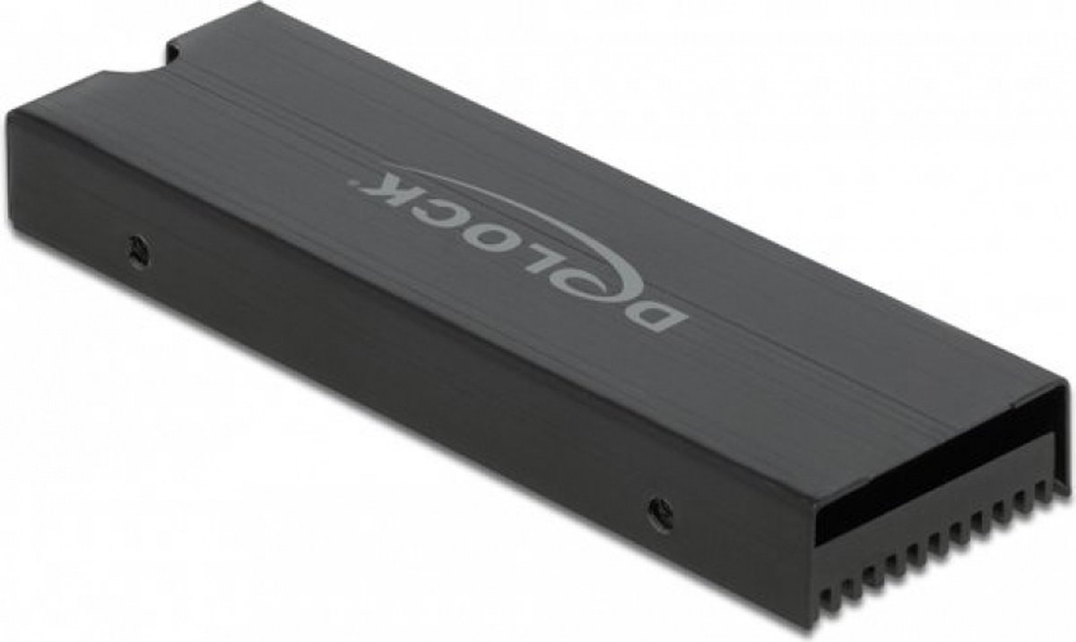 Delock Heat Sink for M.2 SSD 2280 black