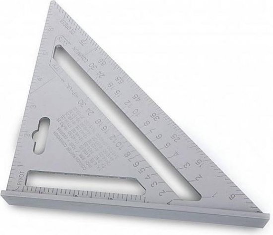 Couvreurs en aluminium Silverline Heavy Duty triangle de mesure